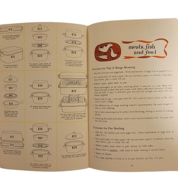 VTG Cookbooks Wear-Ever New Method 1953 Festive Foods 1991 Regal Royal Diamond - Picture 7 of 16